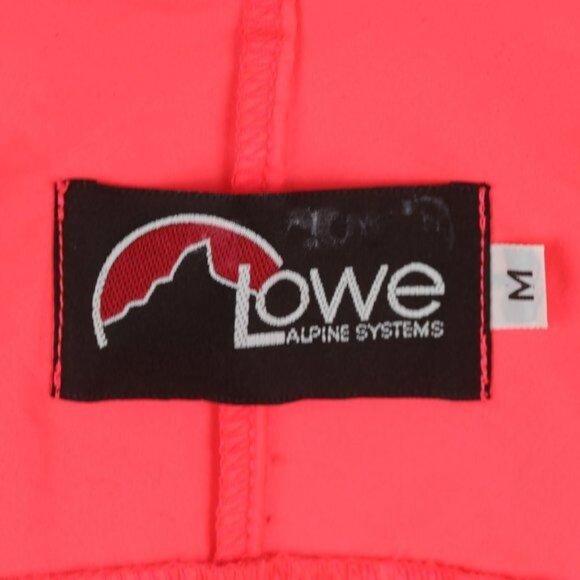 Lowe Alpine Women's Small Neon Orange & Blue Full Zip Windbreaker Jacket - Picture 8 of 10